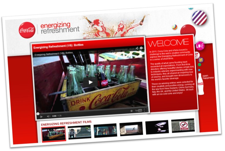 coca-cola energizing refreshment