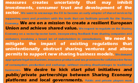 Collaborative Economy in Belgium Needs a Regulatory Boost