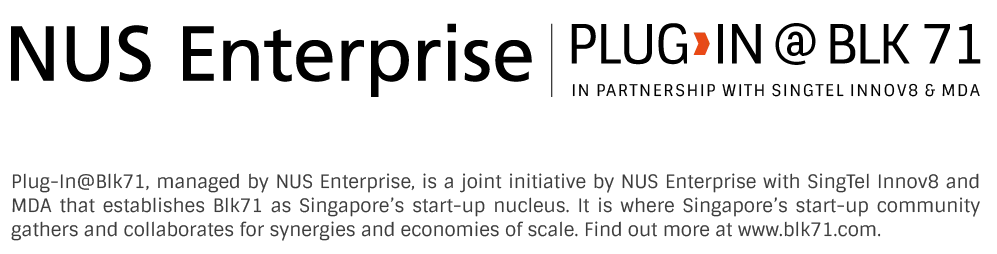 NUS Enterprise wth text (Black text)