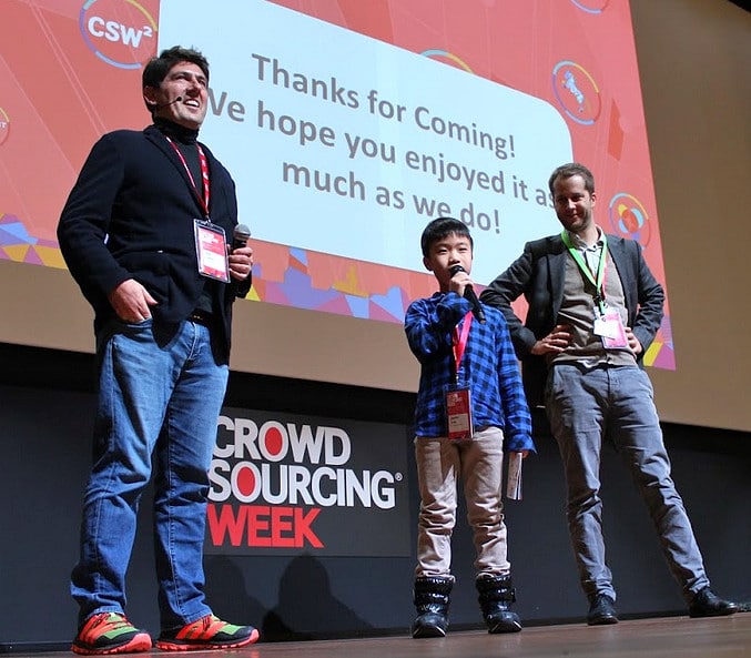Crowdsourcing Young Achievers Take the Stage at CSW Europe 2016