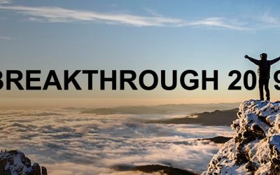 “In order to have a breakthrough, you have to break something”