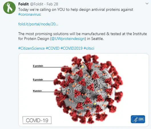 Using Crowdsourcing to Combat Coronavirus