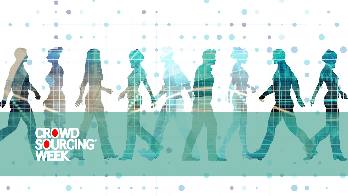 Main image for a Crowdsourcing Week blog on crowdsourcing data at scale and at speed to develop AI systems