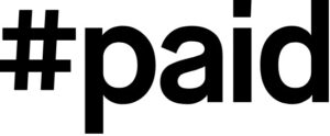 Hashtag Paid logo in a Crowdsourcing Week blog on the creator economy