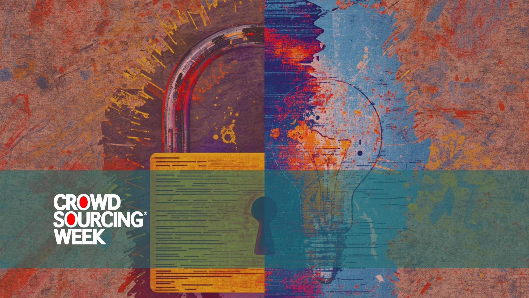 A padlock in an image for an article on open innovation privacy.